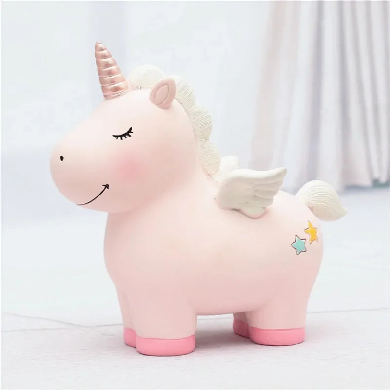 LICORNE TIRELIRE ROSE | NAYA